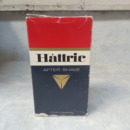 Hattric After Shave Vintage Bottle from 1980, new, authentic