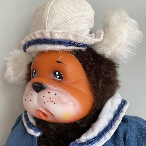 El Greco Puppy Sailor plush toy vintage 1980s