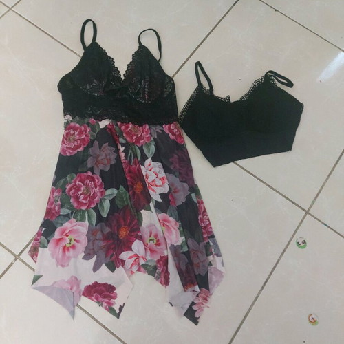 Nightdress and bustier new, size S