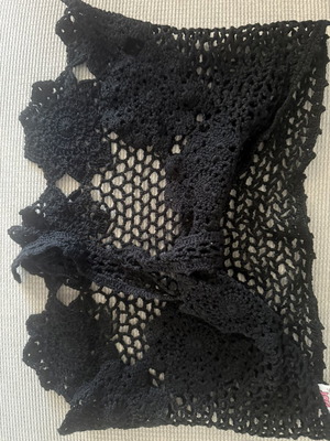 Pareo new, short, black