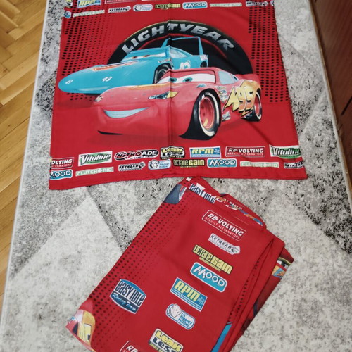 Disney Cars children's bedding set like new