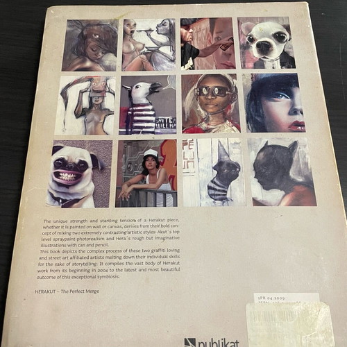 Herakut The Perfect Merge book used, English