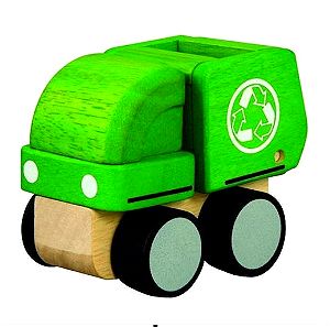 Φορτηγάκι ανακύκλωσης μίνι plan toys