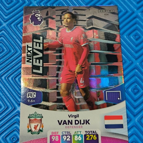 Panini Premier League collectible cards set of 5, like new