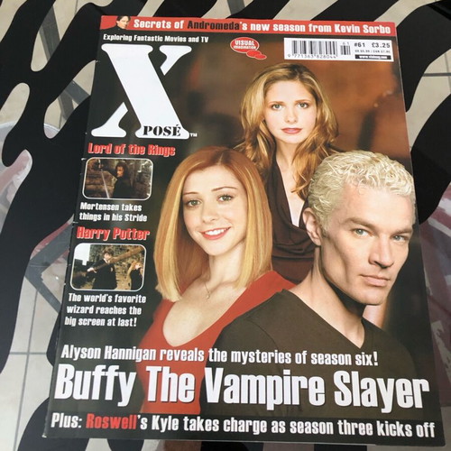 X-POSE 61 Magazine like new, Fantastic Movies and TV, Buffy, Harry Potter, Lord of the Rings