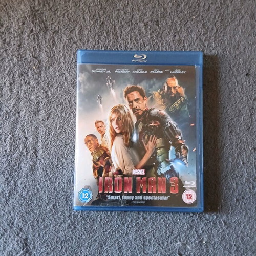 Iron Man Trilogy Blu-Ray used with Greek subtitles