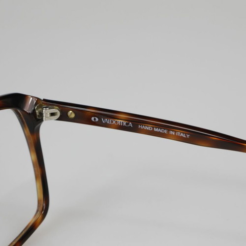 Valtottica Vintage 80s Eyeglasses new, brown tortoise large