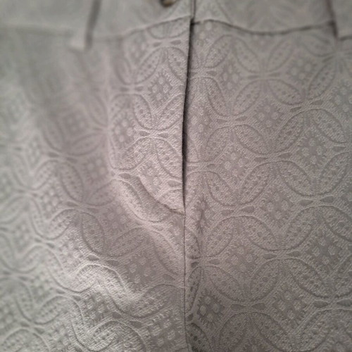 Benetton women's pants like new, gray, straight fit