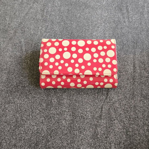 Small handbag used, white and pink