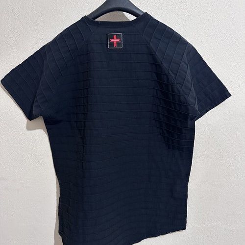 Crossover short-sleeve T-shirt like new, black, size M