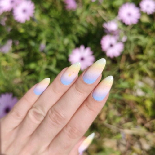 Press-on nails handmade like new, reusable with kit