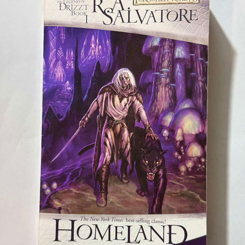 Homeland used book The Legend of Drizzt 1 by R.A. Salvatore
