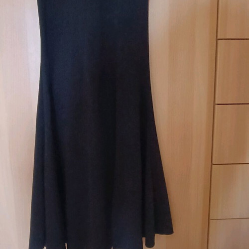 Long black mermaid evening dress like new, size S-M
