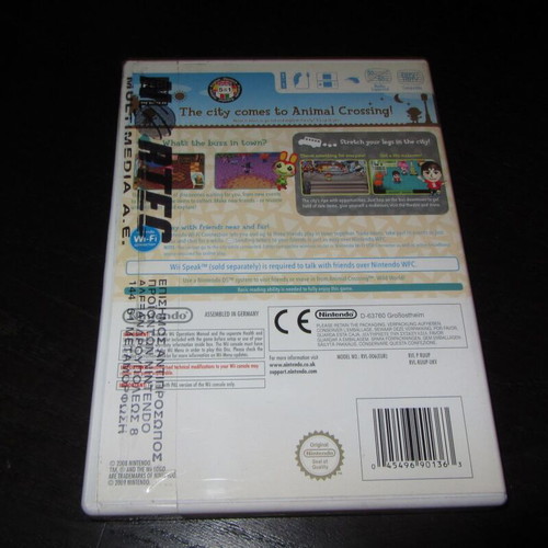 Animal Crossing Lets Go To The City Nintendo Wii new sealed
