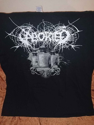 T-shirt Aborted large used, multicolor