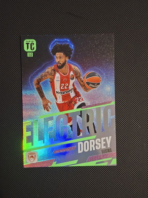 Electric Dorsey Olympiacos Panini Euroleague 2025-26 card like new