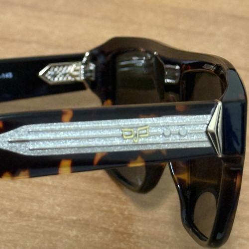 Ojo Sunglasses like new, two pairs, polarised lenses, brown and gold