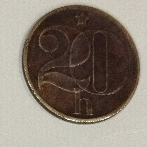 Collectible Czechoslovakia Coin 1983 used