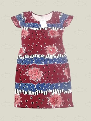 Retro cotton dress Cypriot made new with tag
