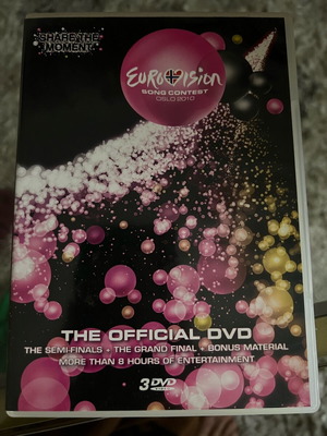 Eurovision 2010 3 DVD set like new