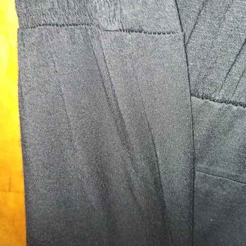 Women's jumpsuit used, size L, black with stones and zipper