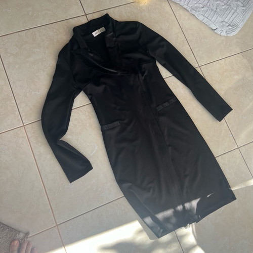 Dress used with zipper small black