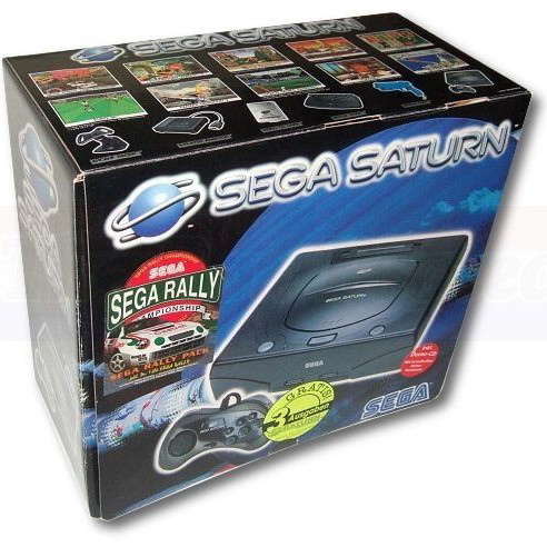 Sega Saturn console box only used