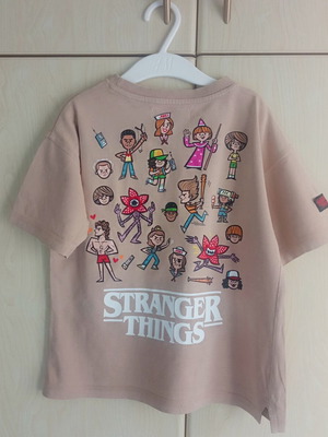 Συλλεκτική μπλούζα Zara x Stranger Things unisex oversized γραμμή σαν καινούργιο