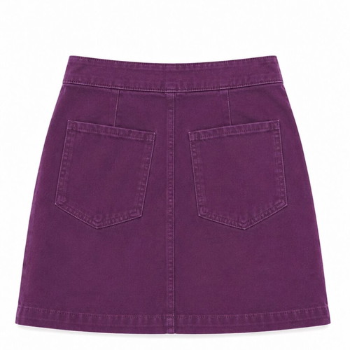 Pink Woman elegant purple skirt like new, size S