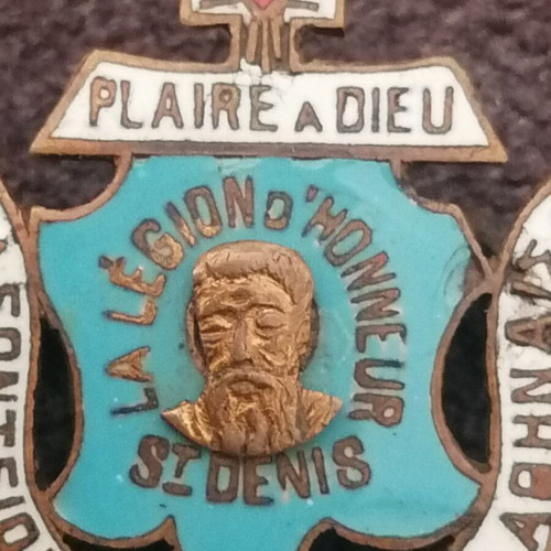 Leonteio Lykeio Athens badge used