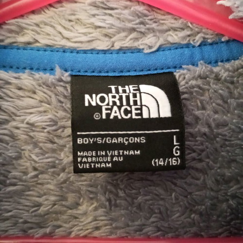 North Face jacket kids like new, size large, blue