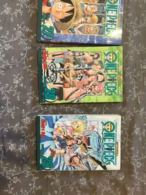 One Piece volumes 27-29 like new