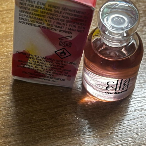 Ella Ella Cacharel eau de parfum like new 30 ml with gift miniature 5 ml
