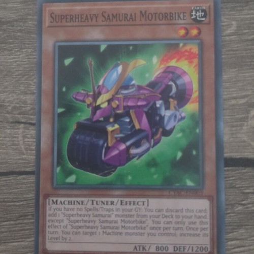 Superheavy Samurai Motorbike Yu-Gi-Oh! card