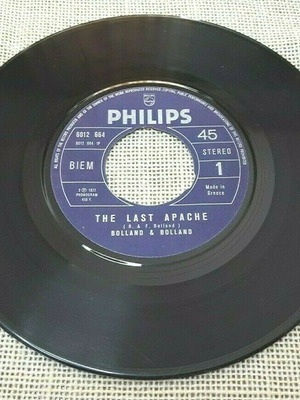 Bolland & Bolland The Last Apache 7' used, electronic