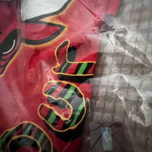 T-shirt Homage x Chicago Bulls x A Tribe Called Quest new, red, size M