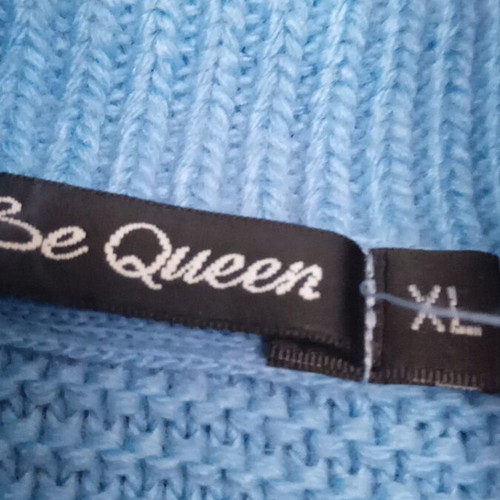 Women's knitted cardigan blue, like new, size XL