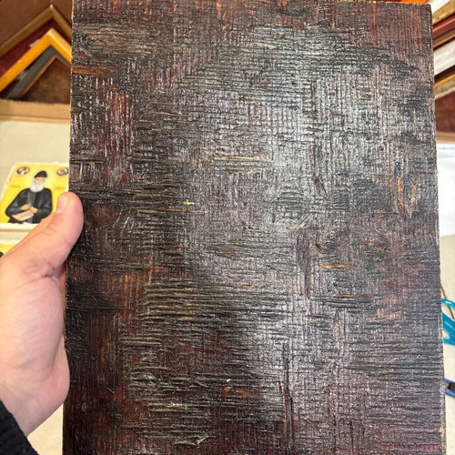 Panagia Gerontsissa handmade and varnished, new