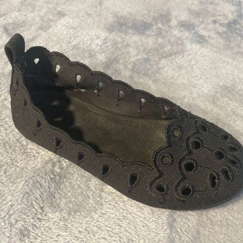 Children's ballet flats used size 24 black