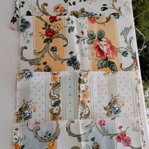 Fabric scraps like new for crafting and patchwork