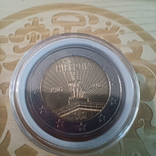 Ireland 2 Euro 2016 Easter Rising coin, mint in capsule