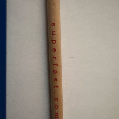 Superfast and Blue Star Ferries collectible pencils new, pack of 2