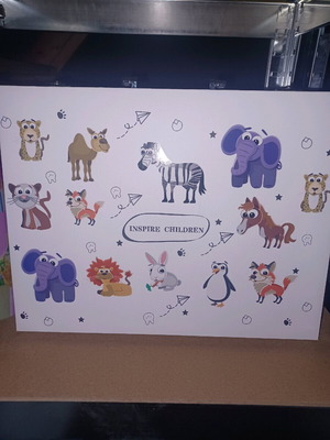 Painting kit new with 12 crayons, watercolors, colored pencils and markers