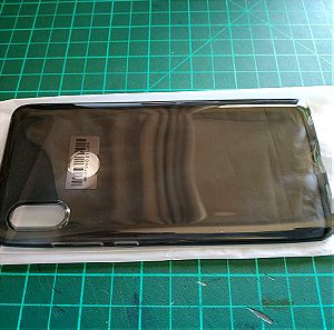 XIAOMI Redmi Note 5 Διάφανη Μαύρη (smoke) Θήκη Σιλικόνης Γνήσια