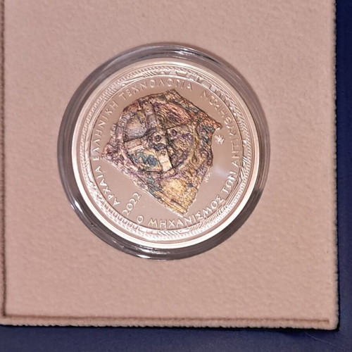 Silver Collectible 10 Euro Coin 2022 Proof Mechanism of Antikythera