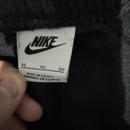 Nike pants with double green swoosh like new, XL, black