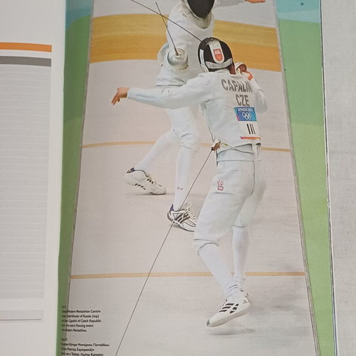 Official Athens 2004 Olympic Games Daily Program 14 Days like new