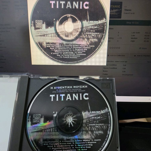 Titanic CD like new, classical music