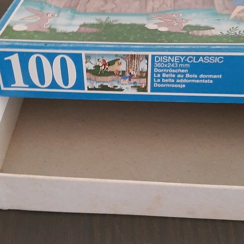 Puzzle '80s Sleeping Beauty by Disney like new
