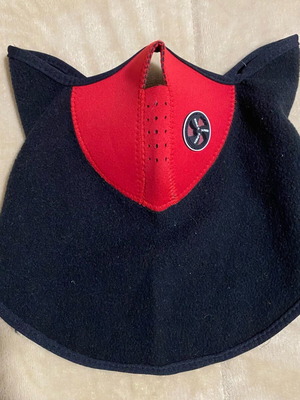 Fleece face neck protector unused